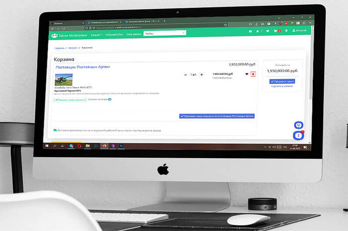 Личный кабинет покупателя на маркетплейсе товаров